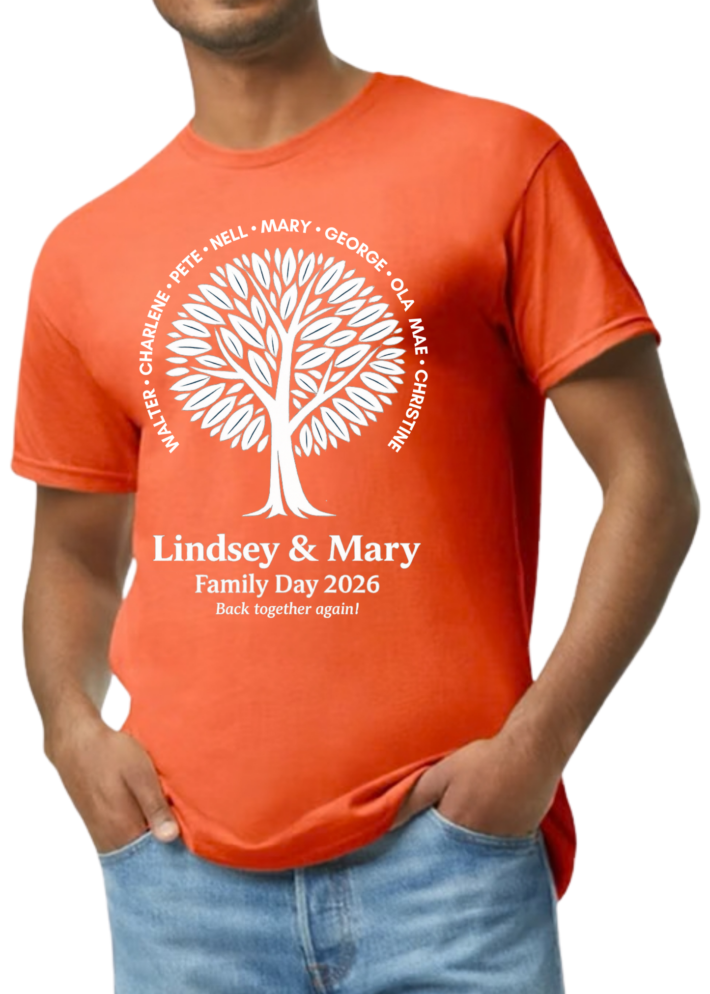 Lindsey & Mary Family Day(ORANGE)