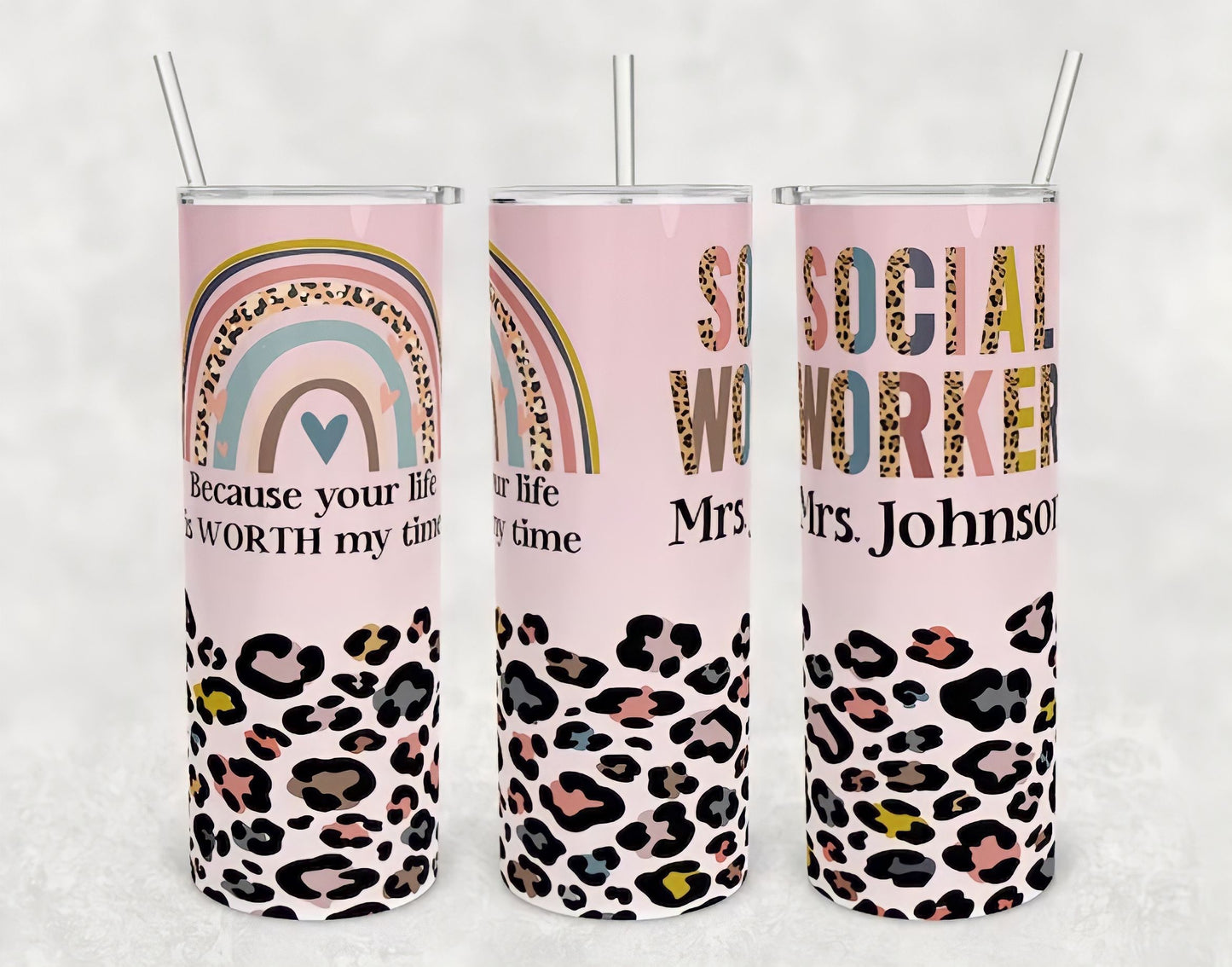 SOCIAL WORKER Tumbler